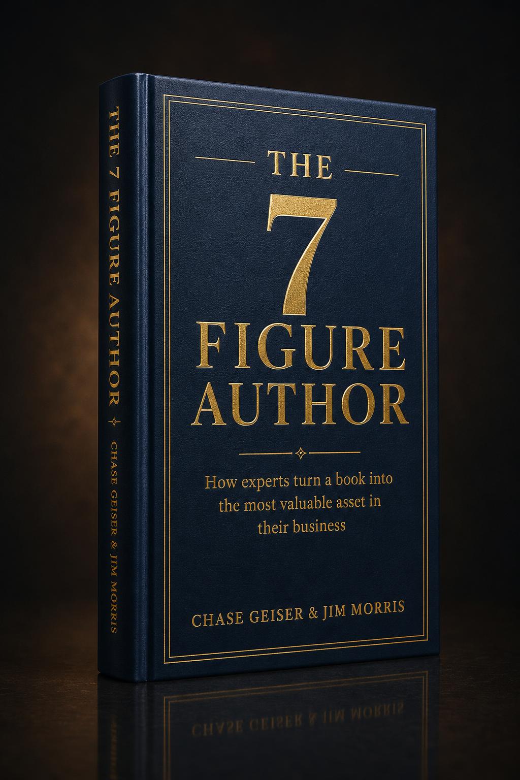 The 7 Figure Author — book cover by Chase Geiser and Jim Morris